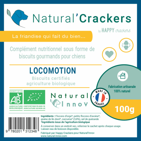 Natural'Crackers - Locomotion DOG