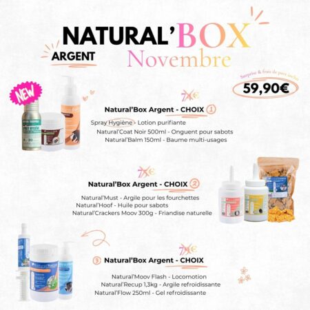 Natural'Box (Argent)